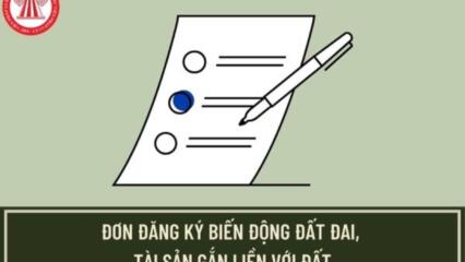 Mẫu đơn đăng Ký Biến động đất đai, Tài Sản Gắn Liền Với đất Mới Nhất 2023? Lưu ý Những Gì điền đơn đăng Ký Biến động đất đai?